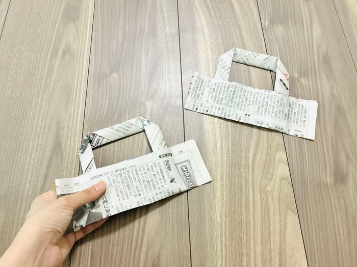 【新聞紙活用】パタパタ折るだけで大変身！捨てる前に試したい「おしゃれミニバッグ」が実用的でかわいすぎ♡