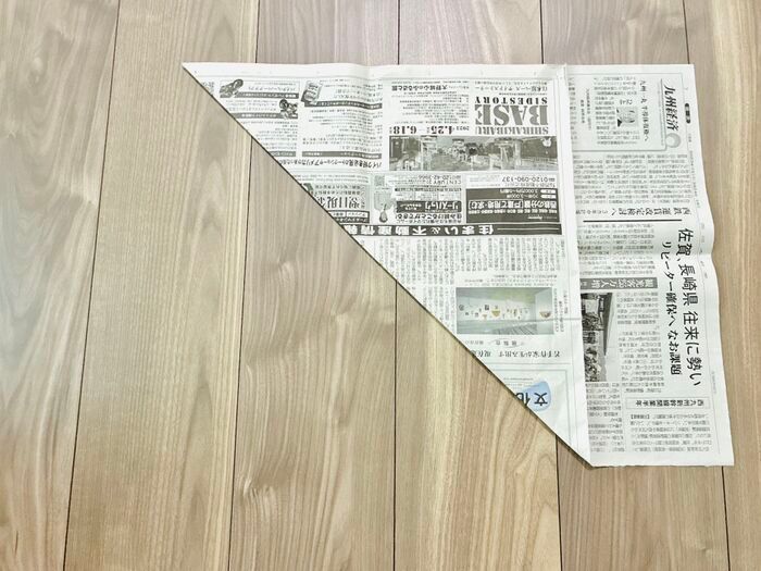 【新聞紙活用】パタパタ折るだけで大変身！捨てる前に試したい「おしゃれミニバッグ」が実用的でかわいすぎ♡