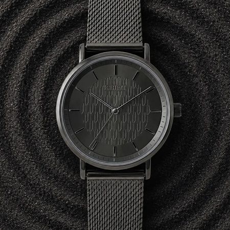日本の色彩×伝統文様で時間を彩る腕時計ブランド「ICHISAI」が登場