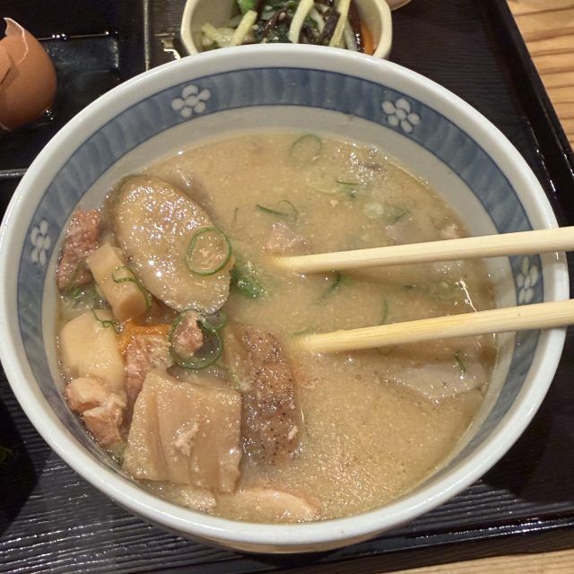 具沢山の豚汁