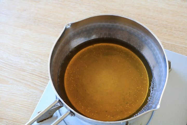 小松菜と油揚げの煮浸し