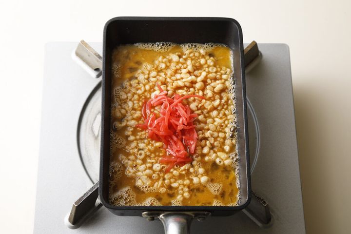 サンド焼き 揚げ玉＋紅しょうが