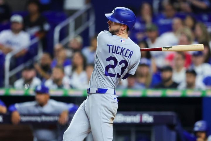ドジャースのカイル・タッカー（C）Getty Images