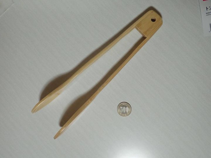 DAISO(ダイソー)：竹製トング