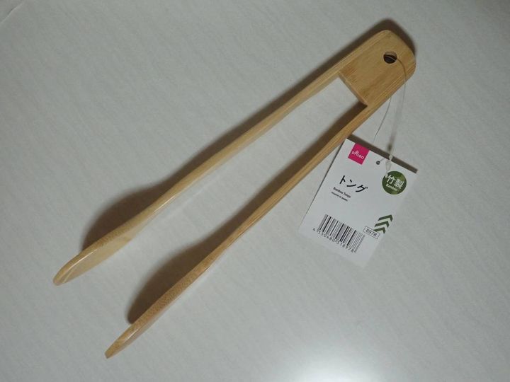 DAISO(ダイソー)：竹製トング