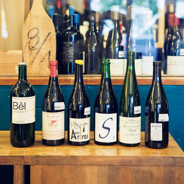 〈hanawine〉に置かれているワインの一部