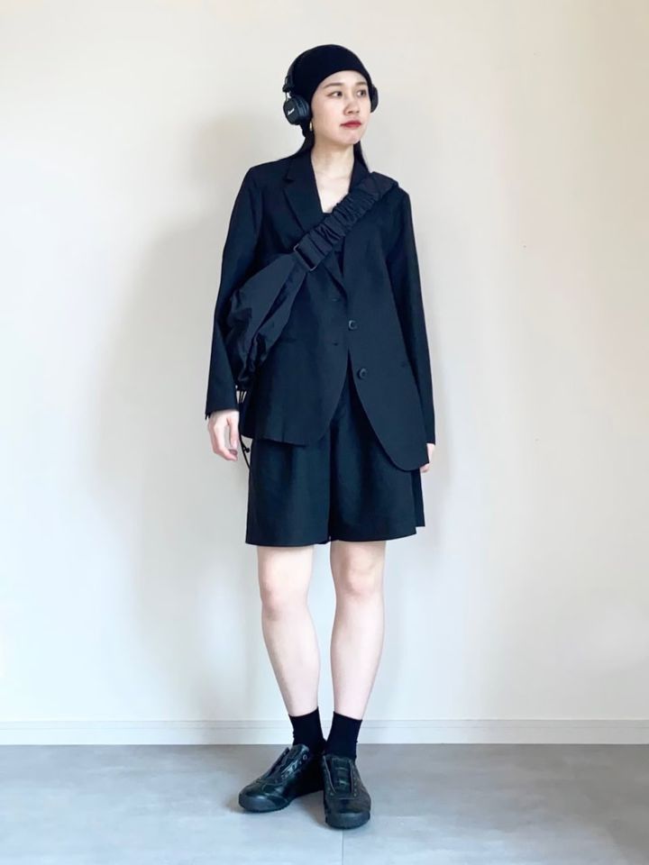 リネンブレンドトップス（UNIQLO） リネンブレンドセットアップ（UNIQLO）