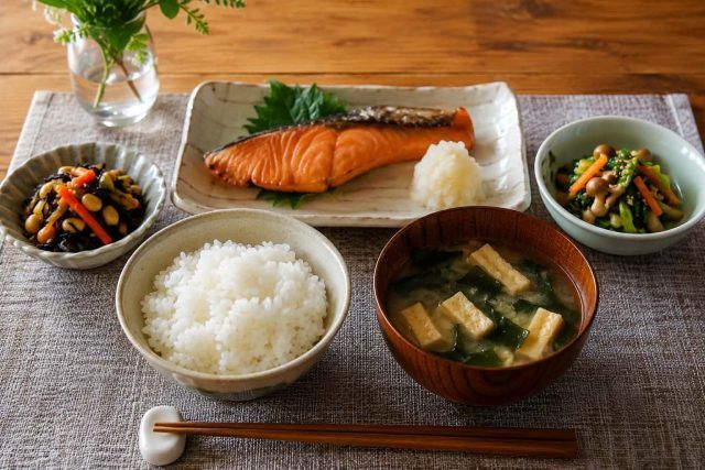 和食の朝ごはん