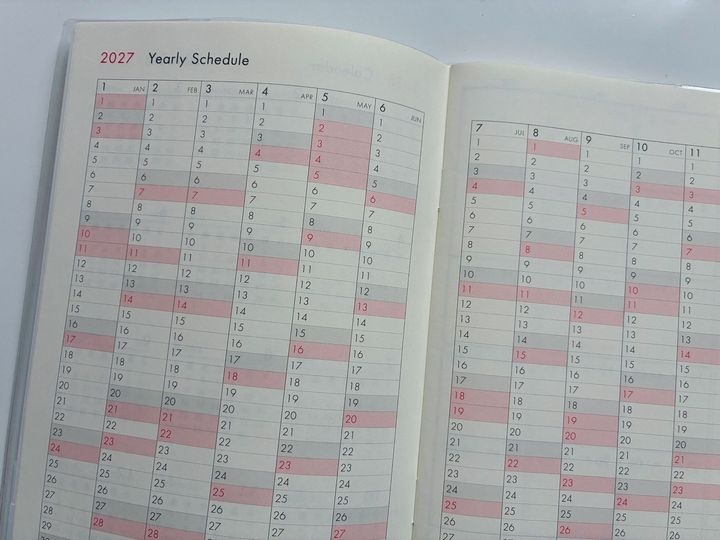 この季節に欲しくなる！10月始まりのスケジュール帳
