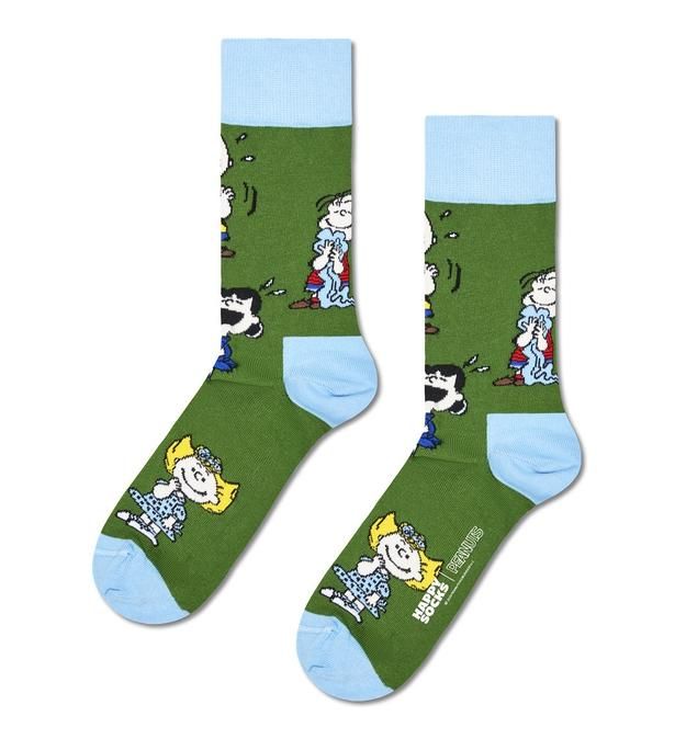「クルー丈 ソックス(ハッピー フレンズ)」(2200円)