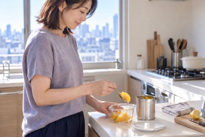 開けた缶詰、残りを缶のまま冷蔵庫に入れてない？保存は“別容器へ移す”が基本