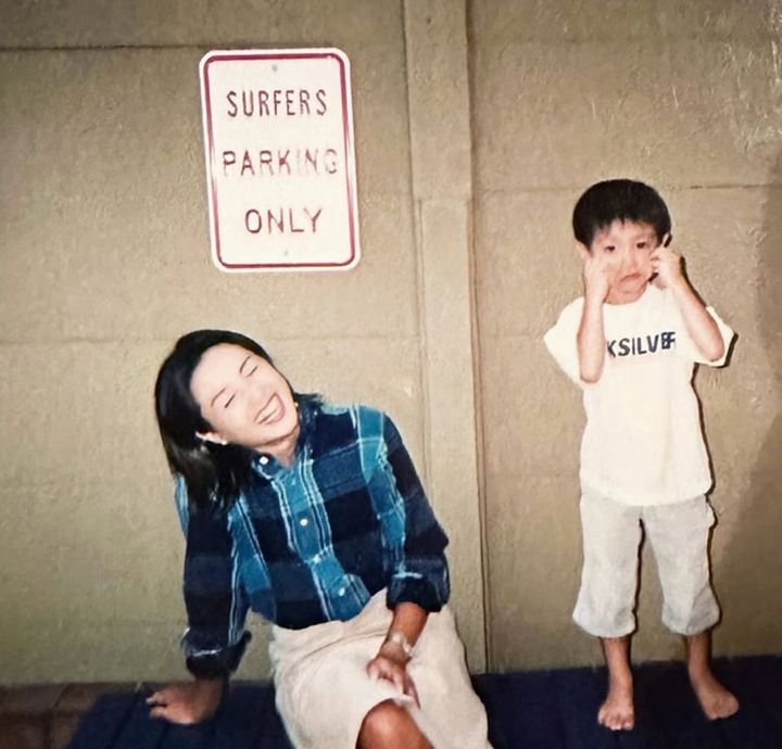 子育て時代の香坂さん。「このころももちろん幸せだったけど、いまはまた違った楽しみがあってもいいのかも！」