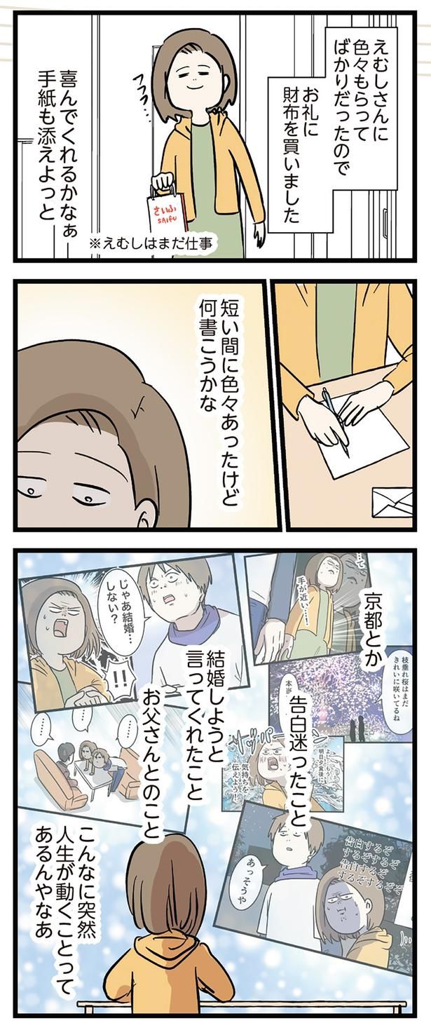短い間に色々あったけど （C）えむふじん／KADOKAWA