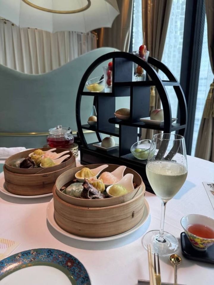 チャイニーズアフタヌーンティー 「REIKASAI GINZA」の飲茶