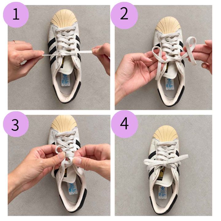 画像: 【画像②】ポイントは輪の向き！ ほどけにくくするコツ