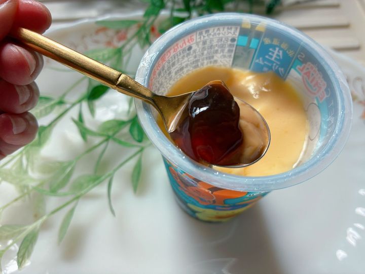 プリンと珈琲ゼリーの相性抜群「ポムポムプリン」の可愛いデザート