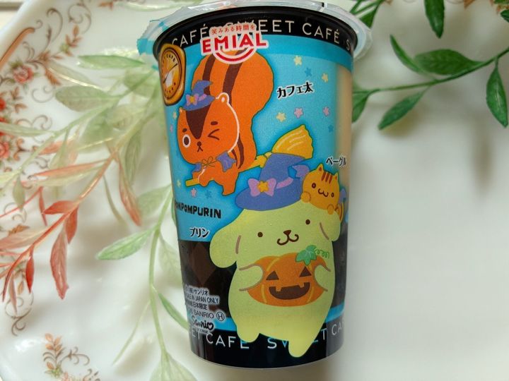 プリンと珈琲ゼリーの相性抜群「ポムポムプリン」の可愛いデザート