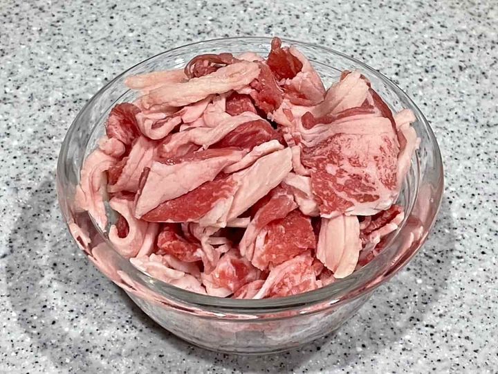 舞茸と牛肉のたまごとじ丼