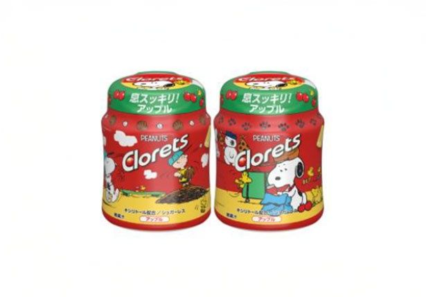 「クロレッツ XP アップルボトル×PEANUTS」(ボトルタイプ/130グラム)