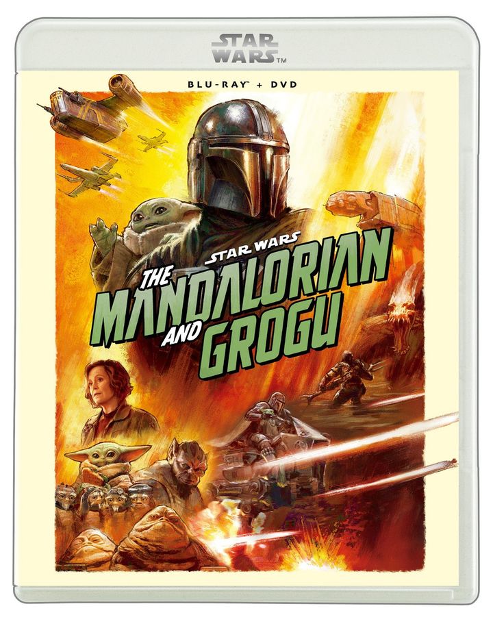 『スター・ウォーズ／マンダロリアン・アンド・グローグー』ブルーレイ＋DVD セット ジャケット