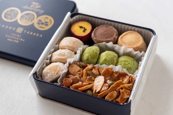 【鹿児島県出水市】菓匠田中が「75周年記念クッキー缶」を発売！見た目も華やかな6種類のクッキーを堪能