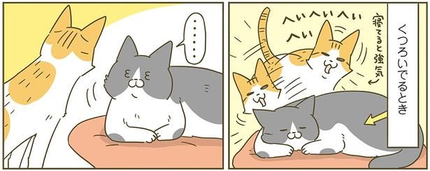 くつろいでるとき （C）卵山玉子／KADOKAWA