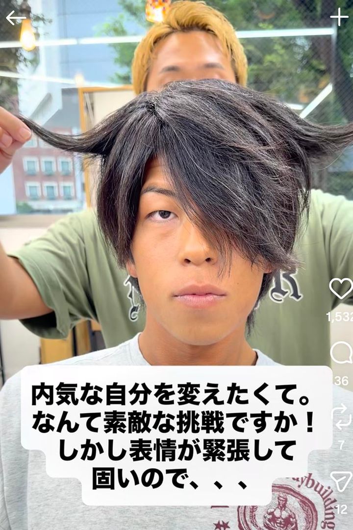 自分に自信を持つため、ボディビル系の大会に挑戦するという男性