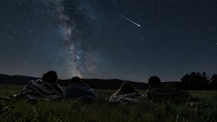 ハレー彗星の「置き土産」が、10月と11月に流れる