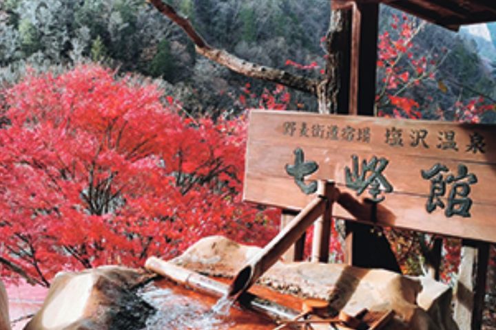 屋根付き車庫完備！高山「野麦街道宿場塩沢温泉 七峰館」｜宿カタログ