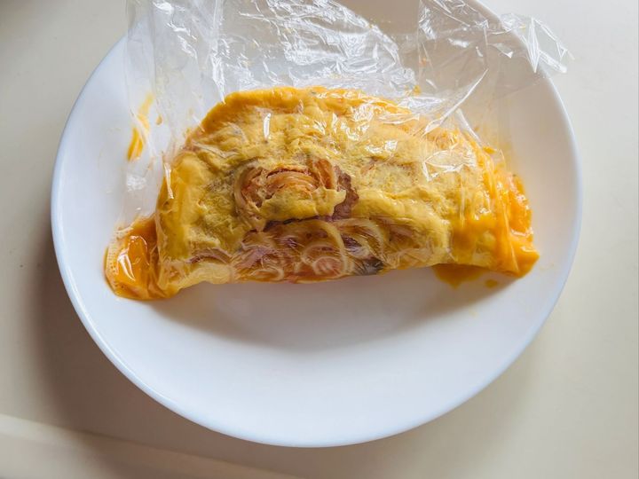 レンチン！オムパスタ