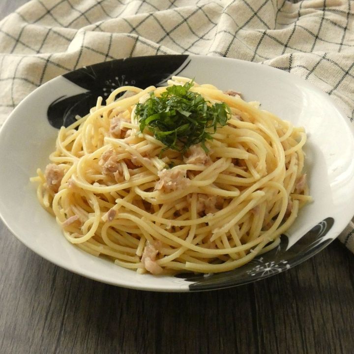 味付け簡単！ツナと大根おろしのパスタ