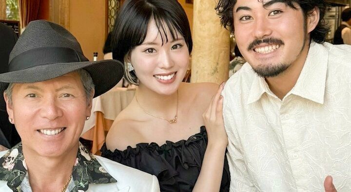 【写真・画像】「マフィアじゃないですか！」パンチ佐藤の娘婿、義父との初対面時の印象明かす「ヤクザ映画に出てくるくらいの…」美人妻との3ショット公開 1枚目