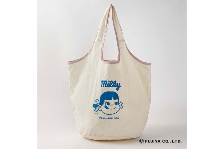 紀ノ国屋 不二家コラボ ポケッタブル ミルキー／￥1,980（税込み）