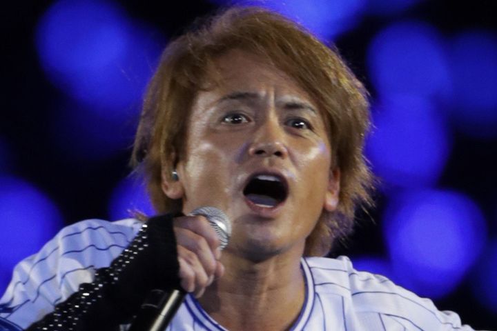 元光GENJIの諸星和己さん（2018年5月24日、時事）