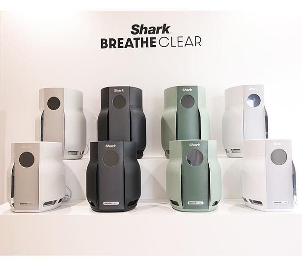 「Shark BreatheClear 空気清浄機」(7畳用2万9700円、15畳用3万9600円※市場想定価格)※7畳用は2026年9月25日(金)、15畳用は10月15日(木)発売予定※画像は製品発表会時のもの