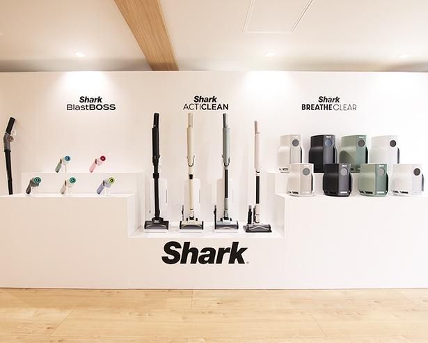 2026年9月に新発売する「Shark(R)」注目の3アイテム。軽量フラッグシップモデル「Shark ActiClean(シャーク アクティクリーン)」ほか、気になるアイテムばかり！※画像は製品発表会時のもの