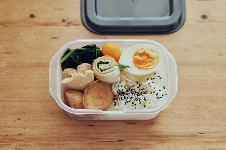 平日のお弁当はつくりおきを活用。「胃がもたれず、体調もよくなりました」