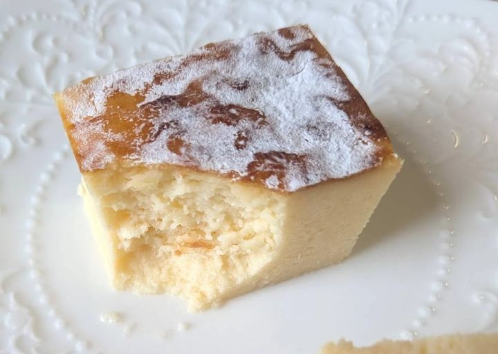 フレンチの超しっとりチーズケーキ 断面