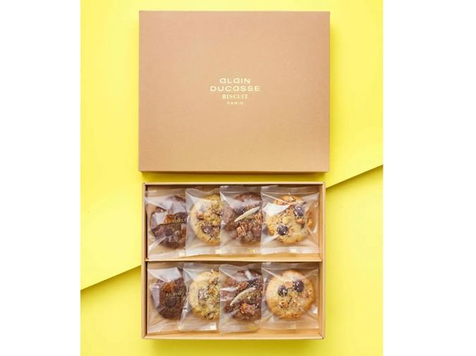 ＜アラン・デュカス・ショコラ・パリ＞クッキー 8個詰め合わせ（4種）岩田屋本店限定