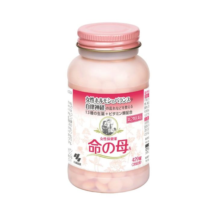 命の母A【第2類医薬品】5週間分（420錠）￥3,146（小林製薬）