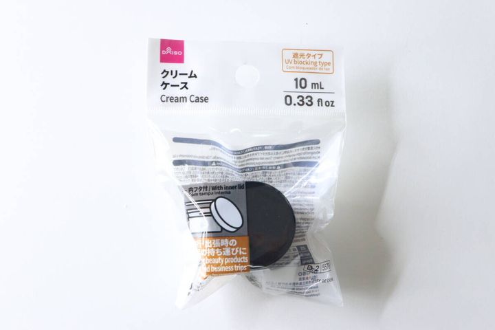 ダイソー「クリームケース」のパッケージ全体