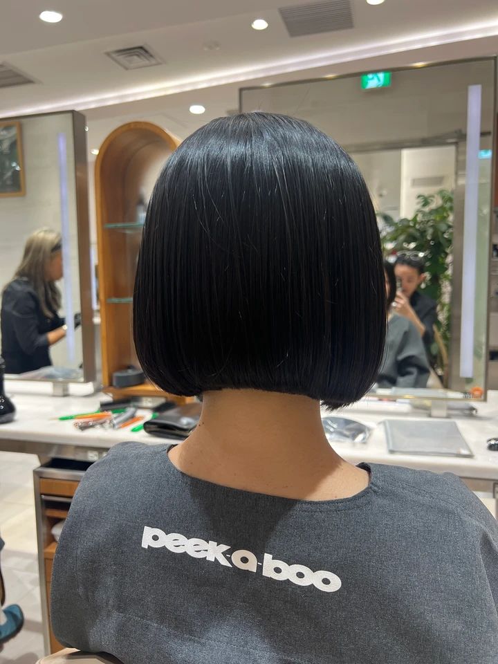 人生初のヘアドネーション！ロングからばっさりボブに♡_9