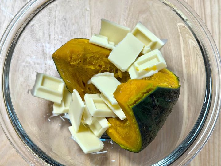 かぼちゃ抹茶ケーキ作り方