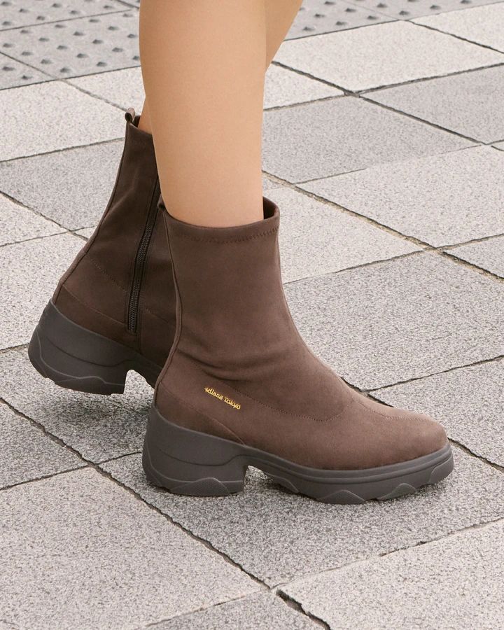 Stretch Short Boots ３色展開