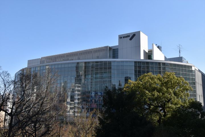 テレビ朝日社屋 クランクイン！ width=