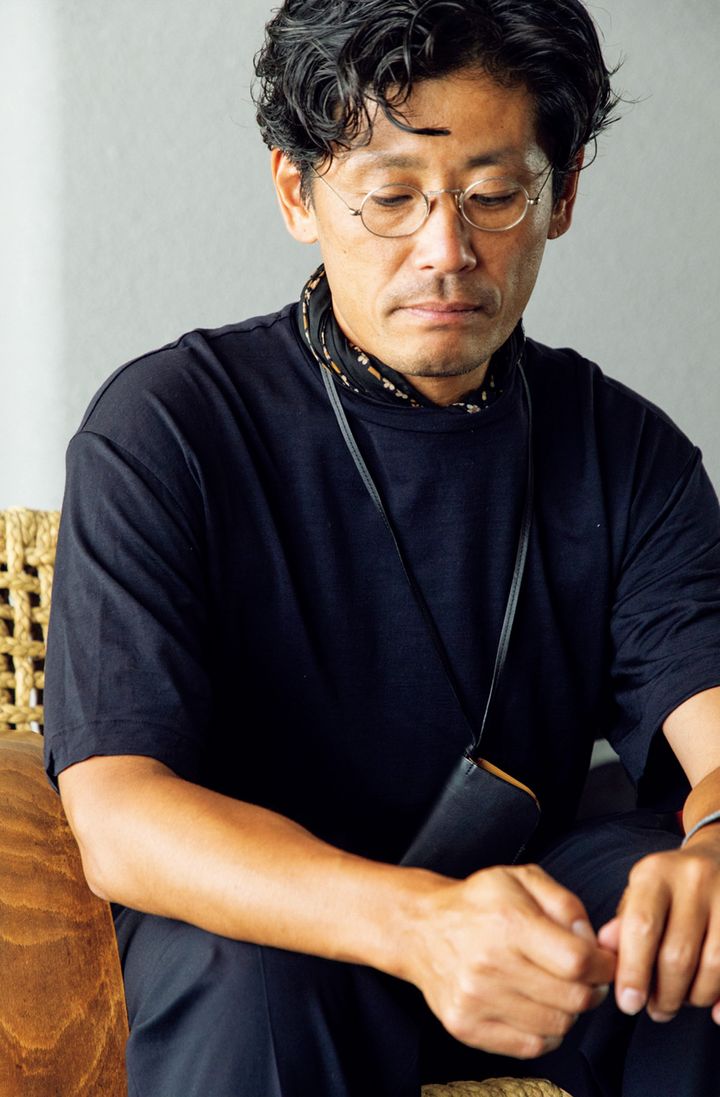 児島さん自身も愛用するウール天竺のカットソー