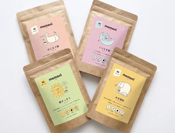 ノンカフェインティー「mamani TEA」発売！妊活期やプレママにお茶という選択肢を