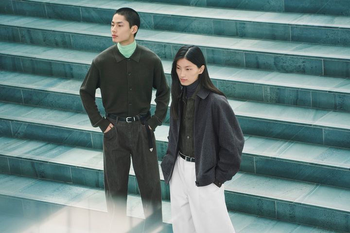 「UNIQLO：C」2026年秋冬コレクションのビジュアル