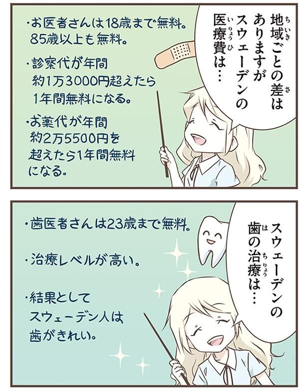 スウェーデンの歯の治療は… （C）オーサ・イェークストロム／KADOKAWA