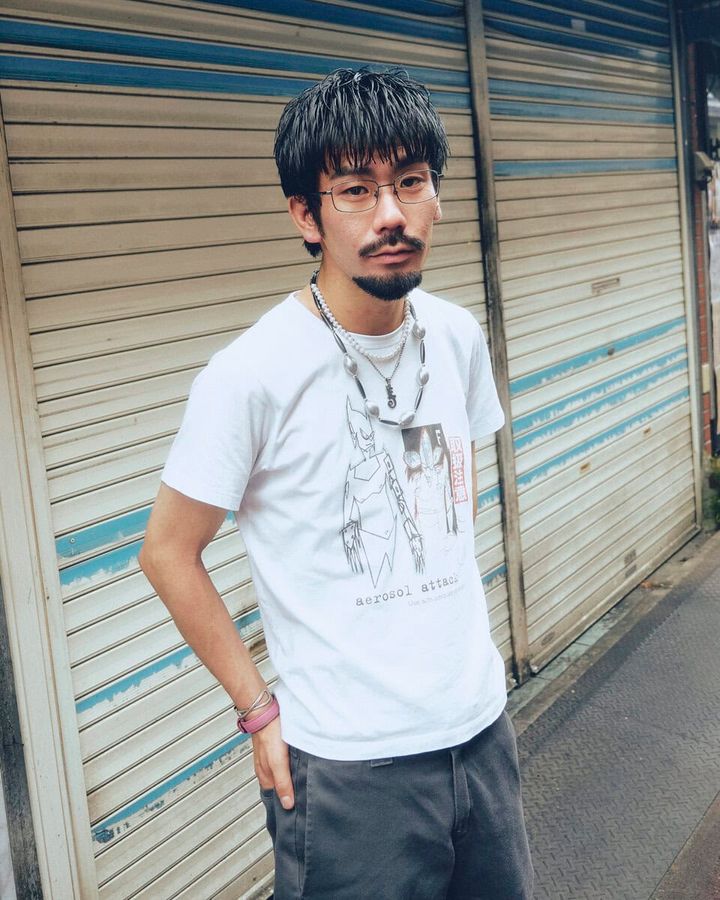 【30代スナップ＠明大前】いい意味で“ディッキーズをより雑に穿いた”着こなし